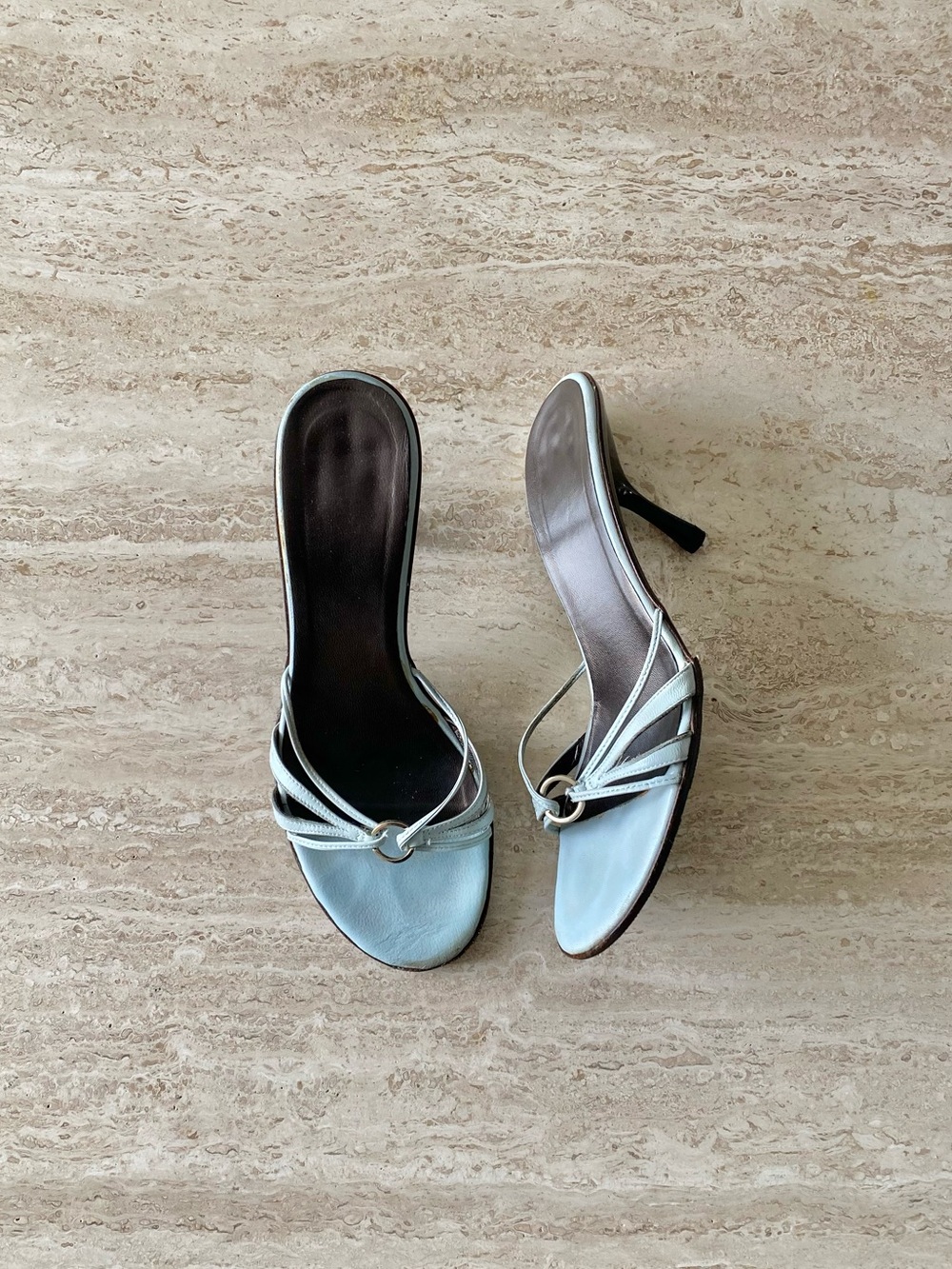 Vintage Gucci Tom Ford-era Ring Sandal Heels